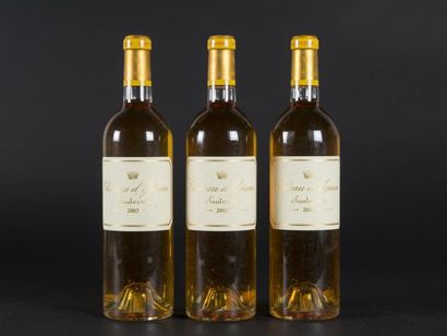 null 3 B CHÂTEAU D'YQUEM C1 Supérieur Sauternes 2003