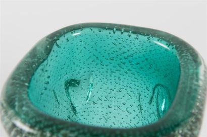 null Travail italien 1960
Vase en verre soufflé à incrustation de bulles.
H: 21,5...