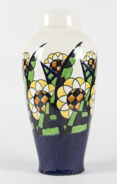 null Charles Catteau (1880-1966) et Keramis
Grand vase en céramique émaillée à décor...