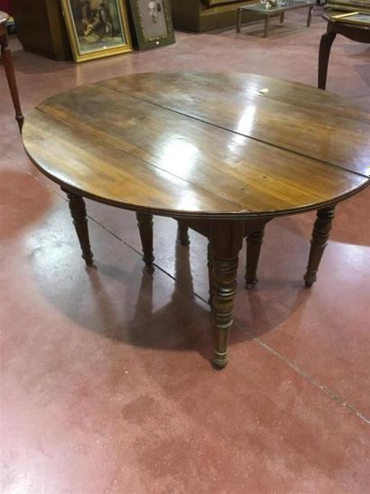 null Table ronde six pieds