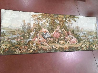 null Tapisserie mécanique dans le gout du 18ème siècle
70 x 180 cm