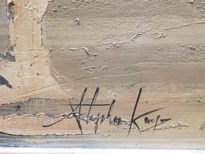 null Stephen KAYNE (XXème)
Skyline, Paris
Huile sur toile
Signée en bas à droite