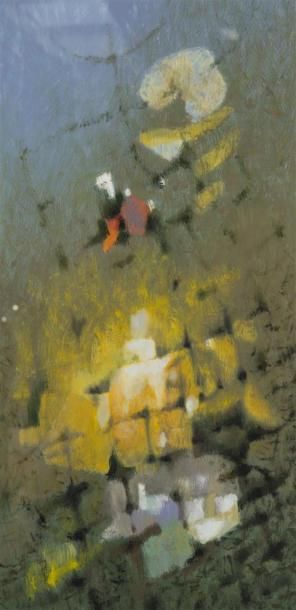 null Robert PERNIN (1895 - 1975)
Composition ocre
huile sur toile, sigée en bas à...