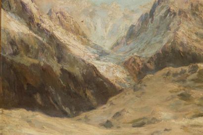 null Albert DORAN (1892 - 1987)
Paysage de montagne
Huile sur isorel
Signée en bas...