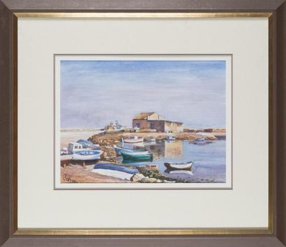 null Jean RAFFY
Bord de mer
Huile sur papier signée datée 90
39 x 29 cm