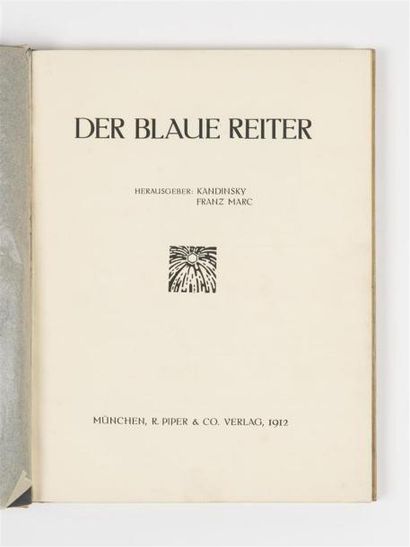 null Wassily Kandinsky ((1866 - 1944) et Franz Marc (1880-1916)
Almanach Der Blaue...