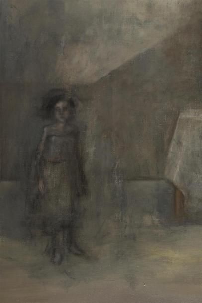 null Gilbert PASTOR (1932-2015)
Jeune fille
Huile sur toile
SBD signée en bas à droite...