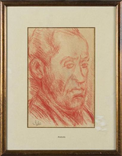 null PAILES (1895 - 1978)
Portrait d'homme
Sanguine
