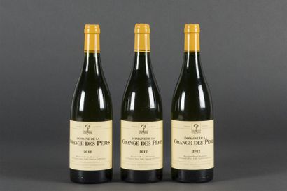 null 3 B VIN DE PAYS DE L'HÉRAULT Blanc Domaine de la Grange des Pères 2012