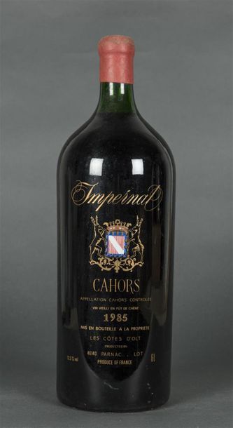 null 1 IMP CAHORS IMPERNAL (Caisse Bois sale) T.L.B; c.s; 6 litres Les Côtes d'Olt...