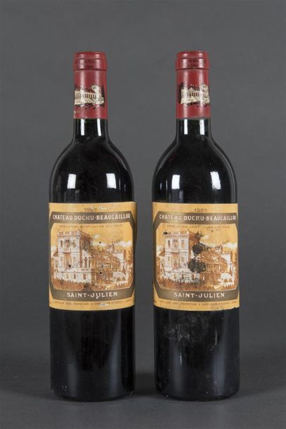 null 2 B CHÂTEAU DUCRU BEAUCAILLOU (1 e.l.a; 1 e.a.) GCC2 St Julien 1985