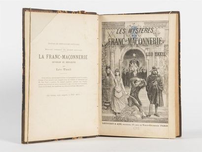 null TAXIL (léo) : Les mystères de la Franc-Maçonnerie. Paris, Letouzey, (v.1898),
17,5...