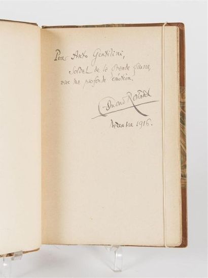 null ROSTAND (Edmond) : l'Aiglon. Charpentier, 1916. 311ème mille. Exemplaire avec...