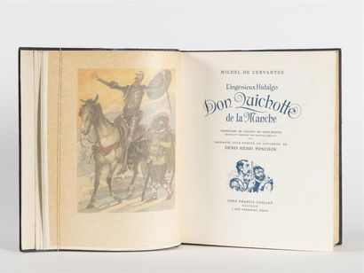 null CERVANTES (Michel de) : L'ingénieux hidalgo Don Quichotte de la manche. Illustré...