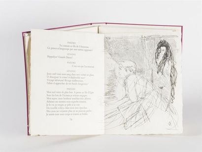 null RACINE (Jean) : Phèdre. Illustré de 15 burins originaux de Raymond CARRANCE....