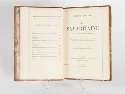 null ROSTAND (Edmond) : La Samaritaine. Charpentier et Fasquelle, 1911. 44ème mille....