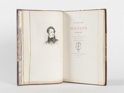 null LAMARTINE (Alphonse de) : JOCELYN. Episode, avec dessins de BESNARD. Jouaust,...