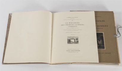 null GABRIEL-ROUSSEAU. Le mausolée des princes Sa'diens à Marrakech. Préface par...