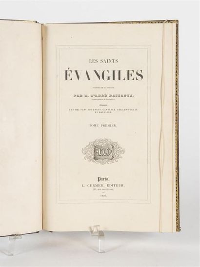 null Les Saints EVANGILES. Traduits de la Vulgate par l'Abbé Dassance. Paris, Curmer,...