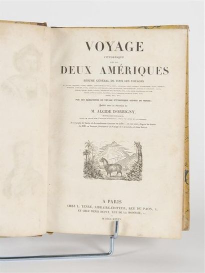 null ORBIGNY (Alcide d') : Voyage pittoresque dans les deux Amériques. Résumé général...