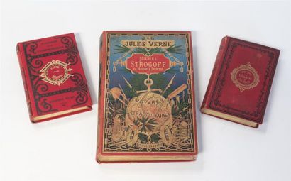 null Jules VERNE, Michel Strogoff 
Etat moyen, joint Jules Verne Les voyageurs, in...