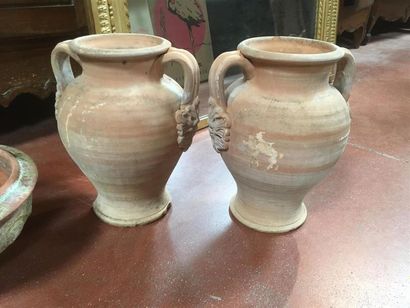 null Nombreuses poteries italiene en terre