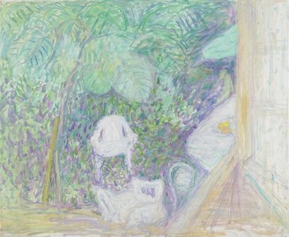 null Jacques TRUPHEMUS (1922-2017)
Le jardin
Huile sur toile
67x82cm
Contresigné...