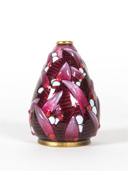 Camille FAURÉ (1874-1956) 
Rare vase piriforme...