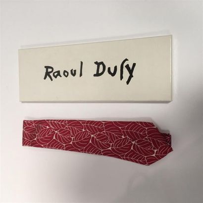 null d'après une esquisse originale de Raoul Dufy, cravate en soie
Tirage limité...