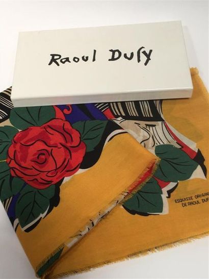 null d'après une esquisse originale de Raoul Dufy, cravate en soie
Tirage limité...
