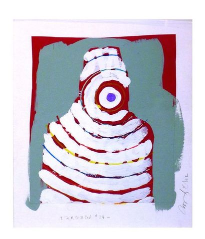 Charlélie COUTURE (1956)
Target n°14
Peinture...