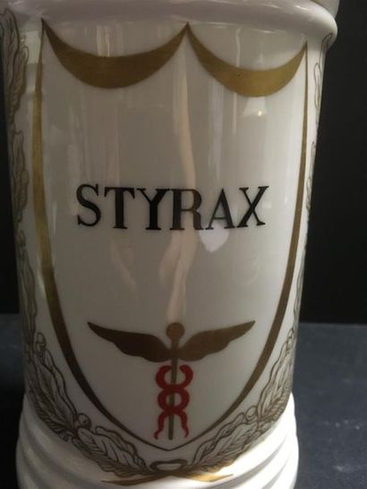 null Pot à pharmacie Styrax