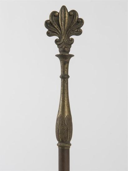 null Sceptre de statue en bronze
19ème siècle
H : 24 cm