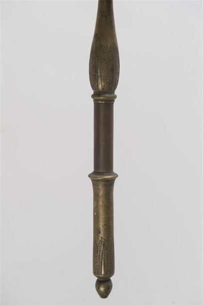 null Sceptre de statue en bronze
19ème siècle
H : 24 cm