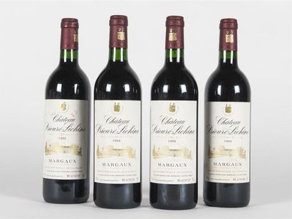 null 4 B CHÂTEAU PRIEURÉ LICHINE (quelques marques étiquettes) GCC4 Margaux 1994