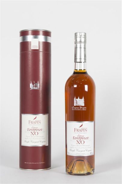 null 1 B COGNAC CHÂTEAU FONTPINOT XO 70 Cl 41° (Canister) Frapin NM