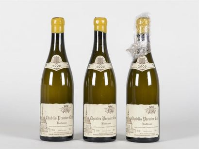 null 3 B CHABLIS BUTTEAUX (1er Cru) capsules cire abimées Raveneau 2006