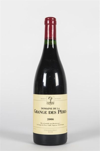 null 1 B VIN DE PAYS DE L'HÉRAULT Rouge Domaine de la Grange des Pères 2006