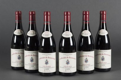 null 6 B CÔTES DU RHÔNE COUDOULET Château de Beaucastel 2010