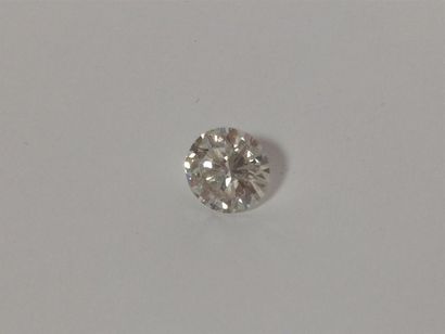 null Diamant de 2,69 carats environ taille ancienne. CERTIFICAT LFG 325720 indiquant...