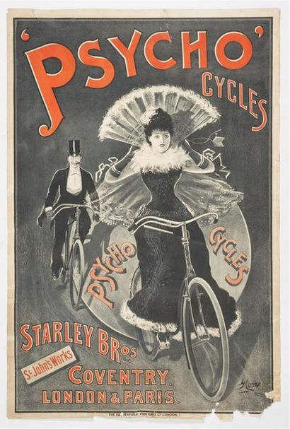 null MOORE George - Psycho CYCLES - Starley Bros Coventry. London & Paris. Imp. DARGERFIELD...