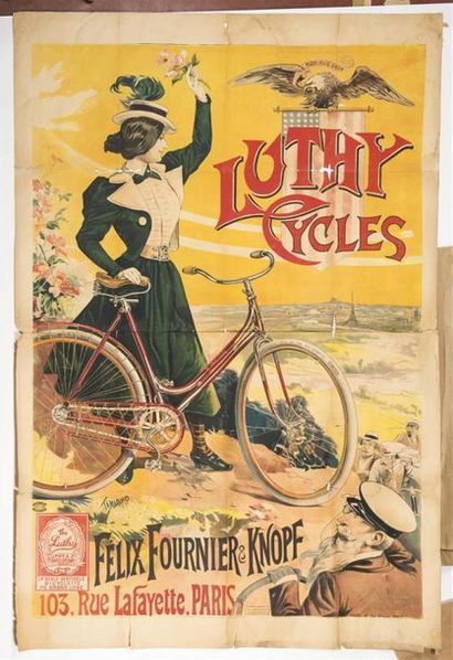 null TAMAGNO Francisco - LUTHY CYCLES ; Felix Fournier & Knopf. Imp. Courmont frères....
