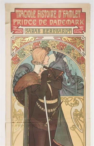 null MUCHA Alfons - Sarah BERNHARDT. Tragique Histoire d'Hamlet, prince de Danemark...