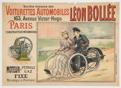 null André ROBERT - LÉON BOLLÉE. Voiturettes automobiles Imp. Charle Verneau, Paris...