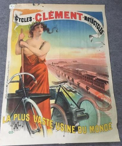 null PAL (Jean Paléologue dit) - Cycles CLÉMENT. Motocycles plus vaste usine du monde...