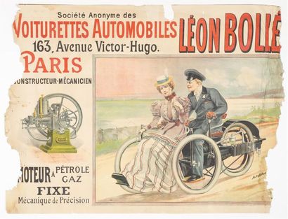 null André ROBERT - LÉON BOLLÉE. Voiturettes automobiles Imp. Charle Verneau, Paris...