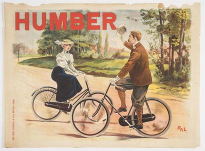 null PAL (Jean de Paléologue, dit) - Cycles HUMBER. Imp. Paul Dupont. 110 x 150 cm....
