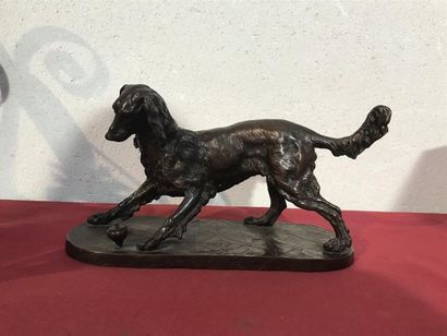 null CARTIER chien de chasse
Bronze, signé sur la terrasse