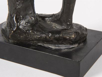 null Robert COUTURIER (1905-2008)
Estelle, 1944-1945 
Epreuve en bronze à patine...