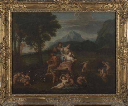 null Dans le goût de Filippo LAURI, 18ème siècle
Le triomphe de Venus et Prosesrpine
Deux...